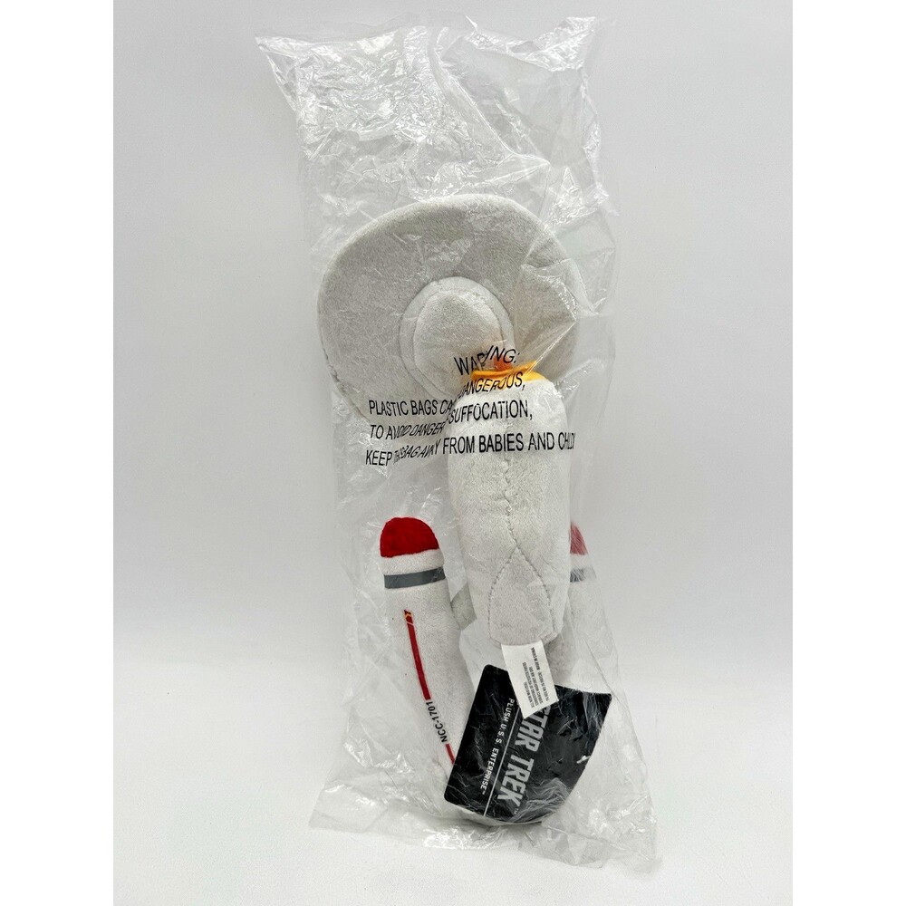 STAR TREK U.S.S. Enterprise NCC-1701 Spaceship Plush 2012 (Think Geek) w/Tags